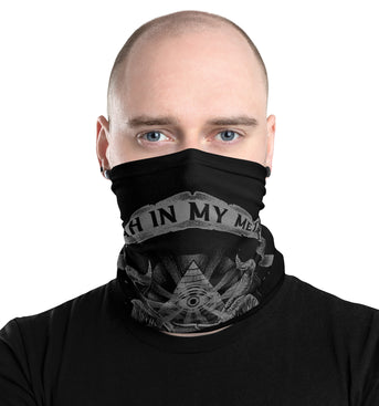 Death In My Metal Not In My Meals - Neck Gaiter