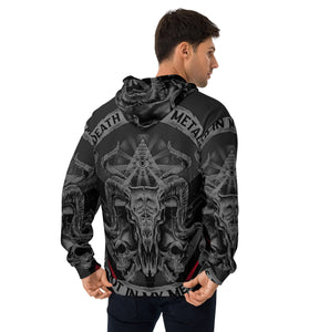 Death In My Metal Not In My Meals - All-Over Print Unisex Hoodie - NEW IN '24!