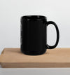 Death In My Metal Not In My Meals - Glossy Black Magic Mug
