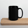 Death In My Metal Not In My Meals - Glossy Black Magic Mug