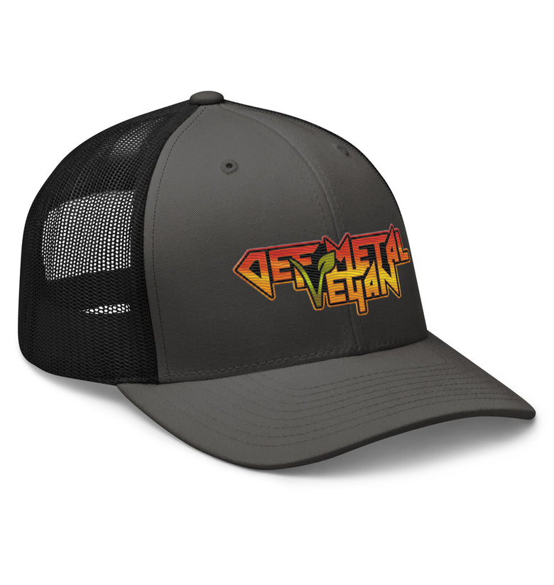 Def Metal Vegan - Thrash Metal Vegan Trucker Cap