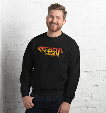 Unisex Sweatshirt - DEF METAL VEGAN alt