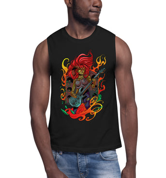 Crank Up The Kindness V1nl - Muscle Shirt