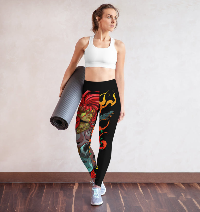 Crank Up The Kindness V1 - Yoga Leggings