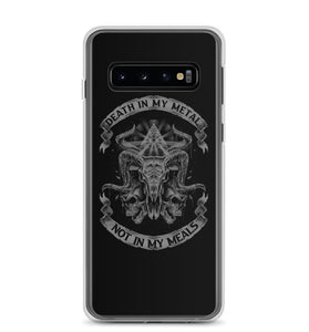 Death In My Metal Not In My Meals - Samsung Case