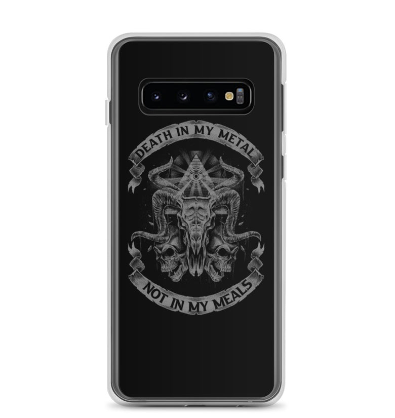 Death In My Metal Not In My Meals - Samsung Case