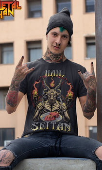 Hail Seitan - Short-Sleeve Unisex T-Shirt