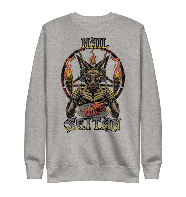 Hail Seitan - Unisex Fleece Pullover